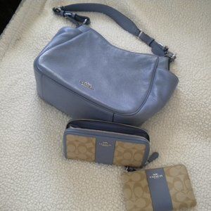 Authentic Coach purse, wallet & coin purse